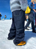 Insijeon Pintuck Denim Balloon Pants