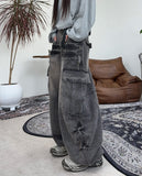 Per Balloon Cargo Denim Pants