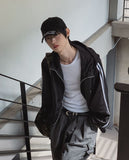 Storm Lightweight Side Track Hooded Jacket