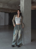 Two-Way Dekki Diagonal Pocket Denim Pants