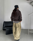 Ruben Two-Pin Tuck Two-Way Chino Pants