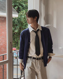 Rodent Basic V-neck Knit Cardigan