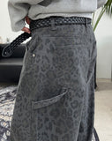 Dust leopard pants