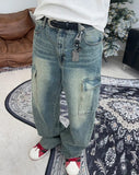 Rodep Washing Cargo Denim Pants