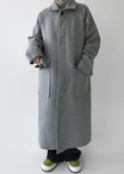 FLAP POCKET LONG COAT