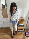 [unisex] Hiyo Nylon Patch Bermuda Pants