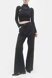 Nepia Layered String Skirt + Slacks Pants Set