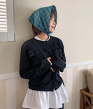 Haridi Frill Crop Cardigan