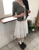Motin Lace Three Quarter Cardigan