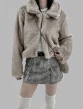 Line fur jacket