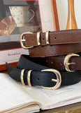 Gasseled Gold Buckle Belt
