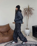 Garment Leather Tracker Jacket