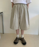 [unisex] Mizuki Carpender Banding Bermuda Cotton Pants