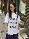 Titchill Cat Over Fit Short Sleeve Tee