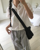 Minz Frill Puff Short Sleeve Shirt