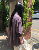 Elnia Check Long Sleeve Shirt