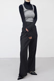 Chopine Cutout Unbalanced Slacks