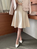 Poyer Basic Flared Skirt