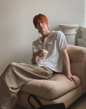 Cedar Two-Pocket Collared Knit Cardigan