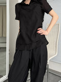 Cross Button Slacks