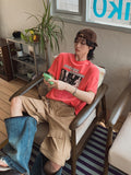 Rock band color short sleeve t-shirt
