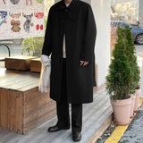 Lenny Robe Wool Balmacaan Coat