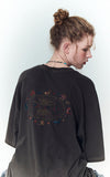 Cat Stitch Pigment Short Sleeve Tee
