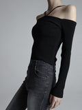 Neck strap knit sleeve