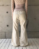 Poner Bootcut Banding Pants