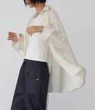 CRINKLE SILKY SHIRT