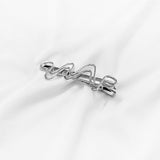 Jackin Silver Wave Hairpin