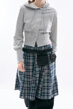 Pocket leather 2-way belt