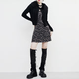 Minuin Velour Sleeveless One Piece