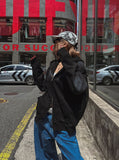 Moldy Spray Damage Hoodie Zip-Up
