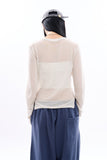 Lucid see-through long sleeve