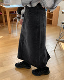 Koiro Denim Long Skirt