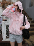 FRILL SHIRRING HOOD JP