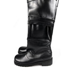 Side pocket long boots