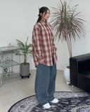 Diple Side Line Wide Denim Pants