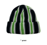 STRIPE PATTERN BEANIE