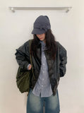 Bultub Crop Leather Jacket