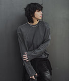 Looney waffle color matching long sleeve