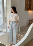 Veruna Shirring Puff Blouse