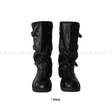 SLOUCH BUCKLE BOOTS