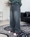 Zied Tin Washing Cutting Denim Pants