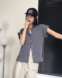 Ct Side Snap Button Nylon Half-Length Bermuda Pants