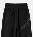 Type stamping wide pants