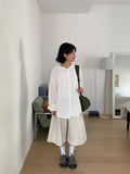 [Unisex] Pmen Pigment Pintuck Bermuda Pants