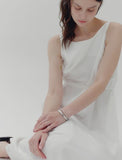 Hidden Classic Wide Silver (W) Bangle