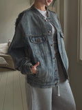 Bless Dekki Mix Denim Jacket